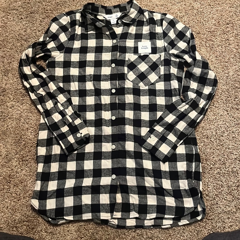 Tunic shirt Buffalo check